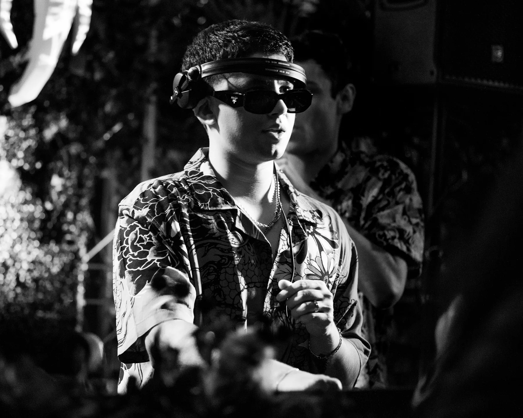 KASSABI monochrome performance portrait